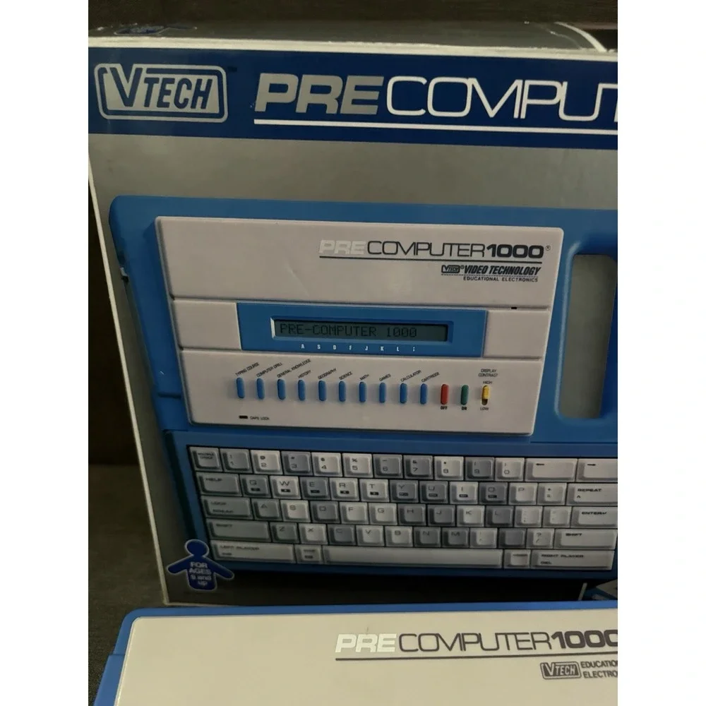 VTech PreComputer‎ 1000 Video Technology Educational Electronics Tested